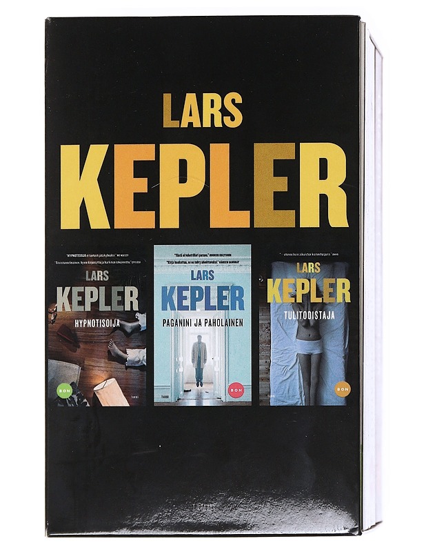 Hypnotisoija; Paganini ja paholainen; Tulitodistaja - LKepler, Lars - Jännitys ja dekkarit - 10105525462 - 0
