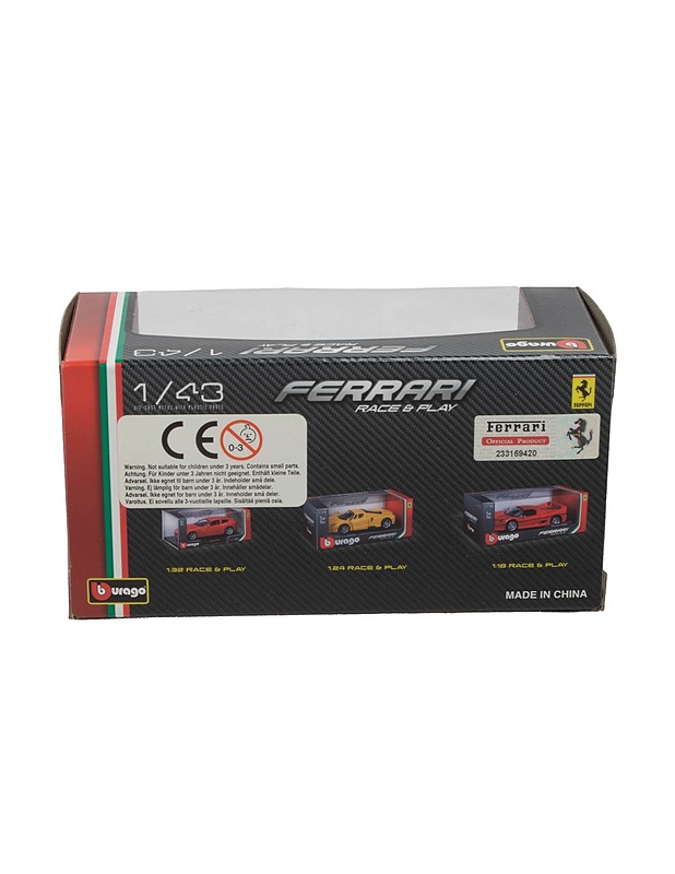 BURAGO Ferrari pikkuauto - Lasten lelut - 10105525471 - 1