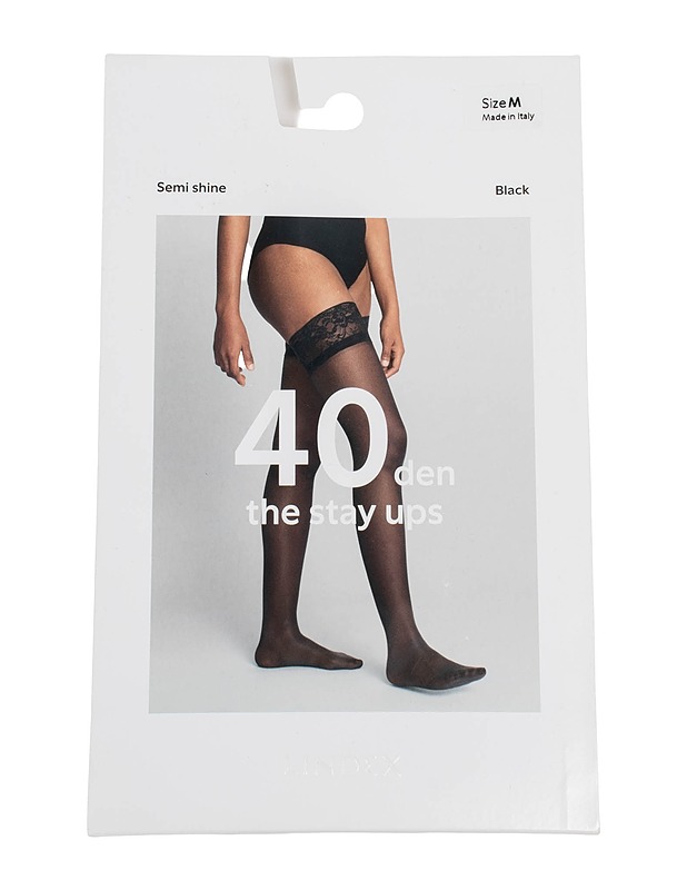 LINDEX Stay up sukat, M - Alusvaatteet - 10105525482 - 0