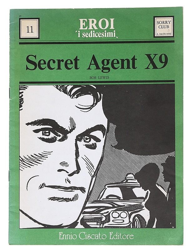 Secret Agent X9- Bob Lewis - Sarjakuvat - 10105525540 - 0