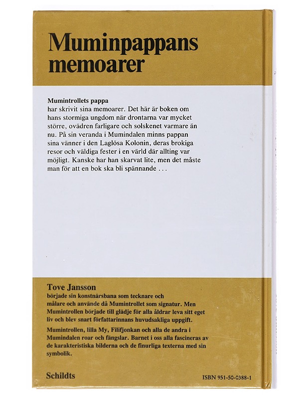 Muminpappans memoarer - Tove Jansson - Romaanit ja novellit - 10105525553 - 1