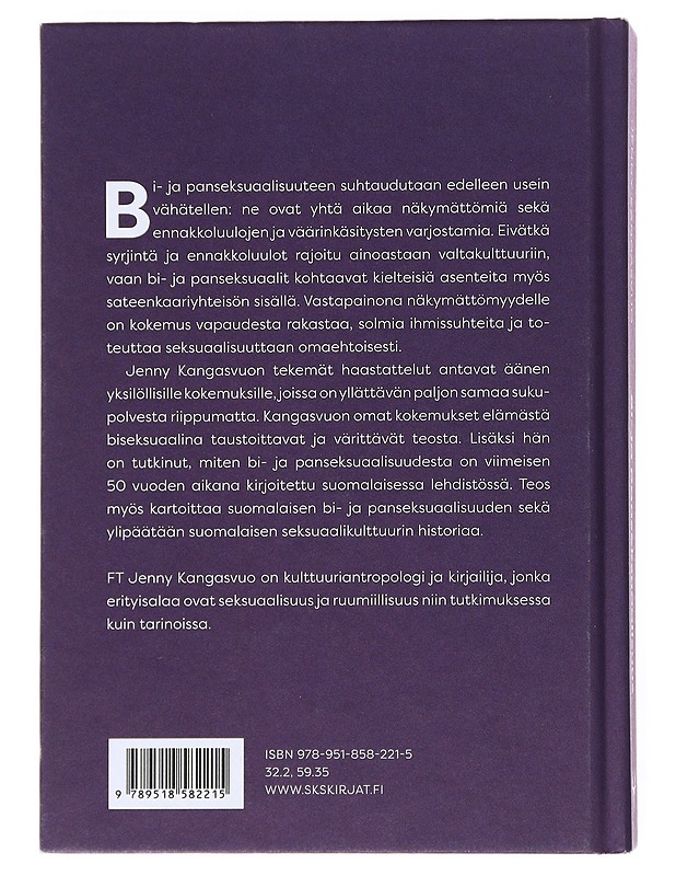 Bi- ja panseksuaalisuus - Jenny Kangasvuo - Tietokirjat ja oppaat - 10105525569 - 1