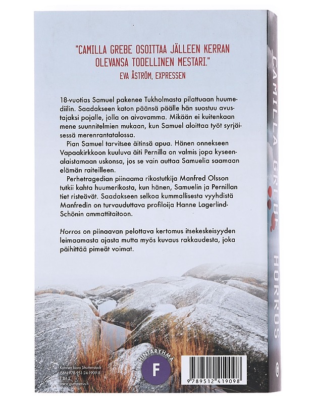 Horros - Grebe, Camilla - Jännitys ja dekkarit - 10105525583 - 1