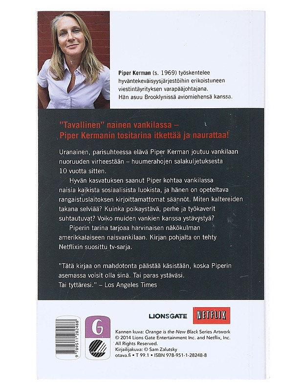 Orange is the new black : vuosi vankilassa - Kerman, Piper - Elämäkerrat ja muistelmat - 10105525588 - 1