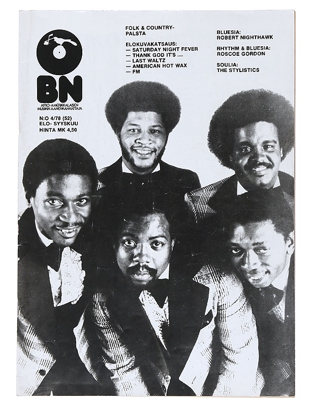 BN Afro- Amerikkalaisen Musiikin Äänenkannattaja 4 / 78 - Musiikki- ja elokuvakirjat - 10105525602 - 0