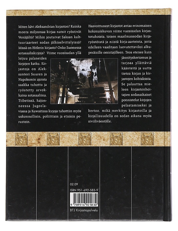 Haavoittuneet kirjastot : Libricide ; johdatus kirjastojen 1900-luvun kohtaloihin - Kai Ekholm - Historiakirjat - 10105525610 - 1