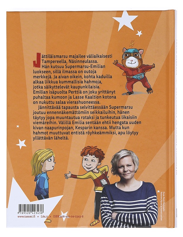 Supermarsu ja vieraat viemäristä - Noronen, Paula - Lastenkirjat - 10105525612 - 1