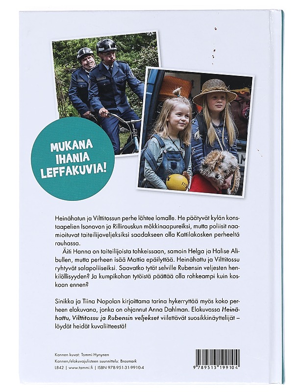 Heinähattu, Vilttitossu ja Rubensin veljekset - Nopola, Sinikka - Lastenkirjat - 10105525621 - 1