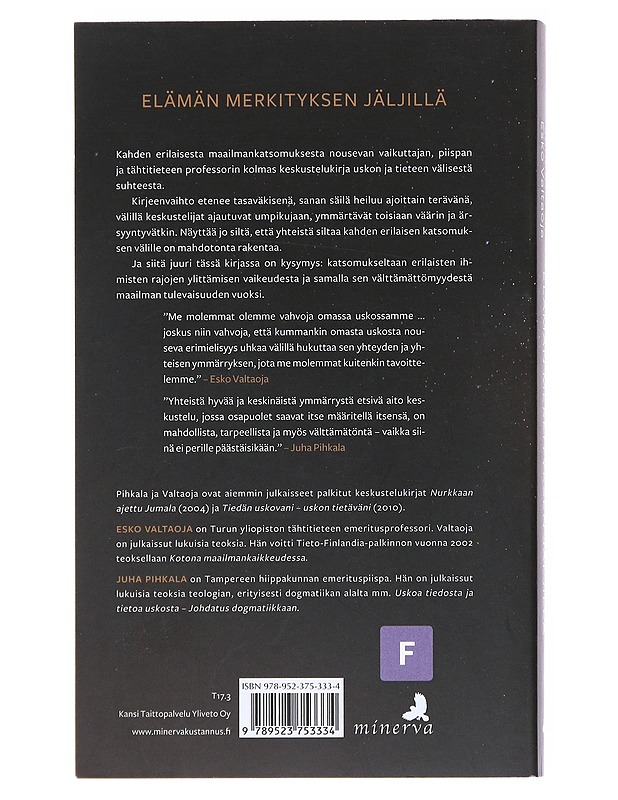 Elämän merkityksen jäljillä : keskustelukirjeitä - Pihkala, Juha - Elämäkerrat ja muistelmat - 10105525631 - 1