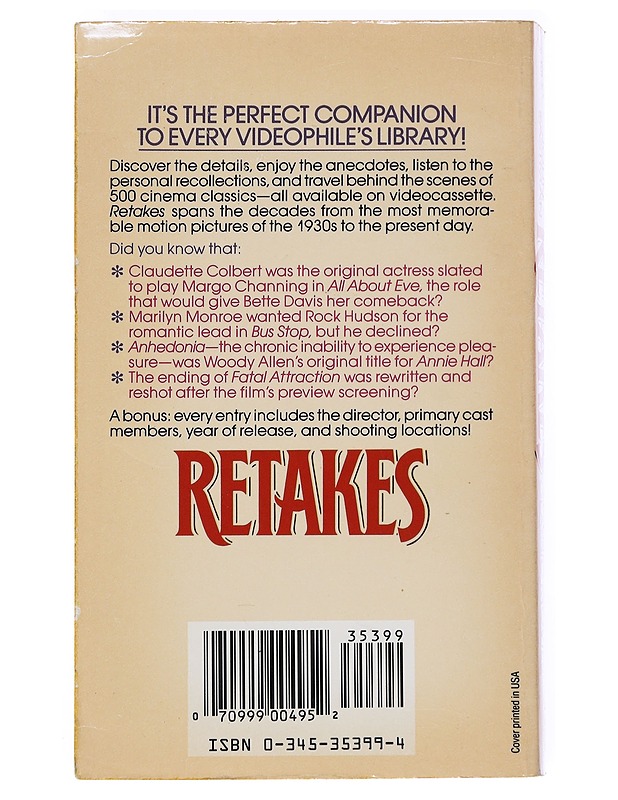 Retakes - John Eastman - Historiakirjat - 10105525646 - 1