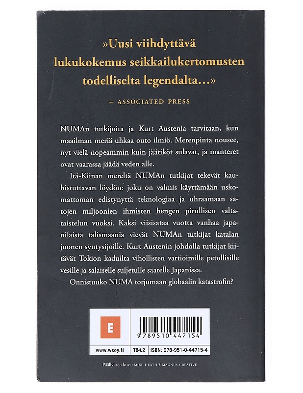 Merenpinta nousee - Cussler, Clive - Jännitys ja dekkarit - 10105525654 - 1