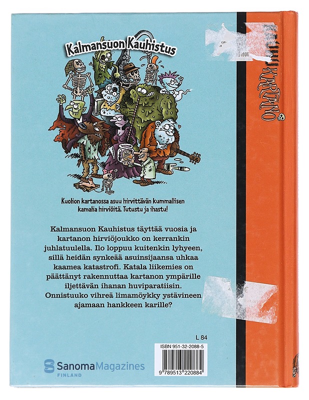 Kalmansuon Kauhistus - Martin, Paul - Lastenkirjat - 10105525661 - 1