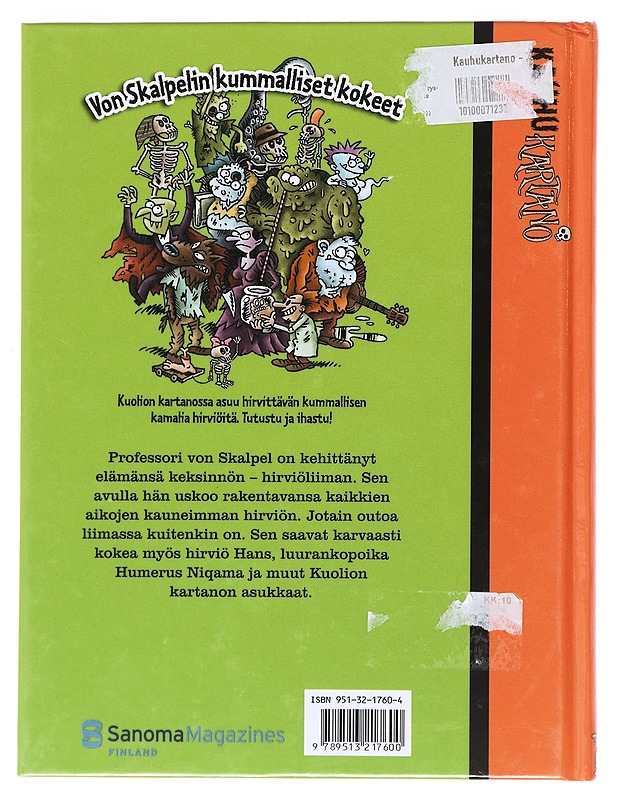 Von Skalpelin kummalliset kokeet - Martin, Paul - Lastenkirjat - 10105525667 - 1