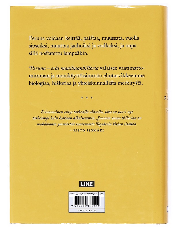 Peruna : eräs maailmanhistoria - Reader, John - Historiakirjat - 10105525697 - 1