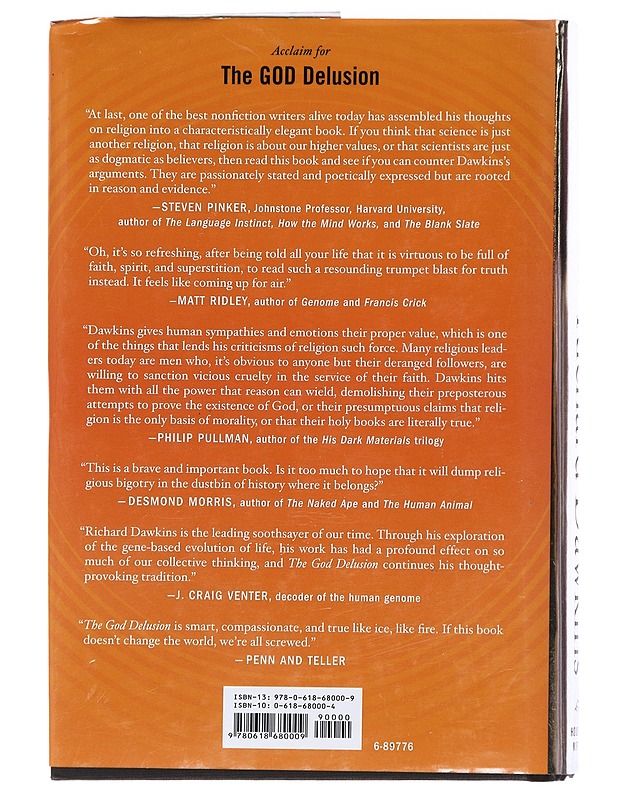 The God delusion - Richard Dawkins - Tietokirjat ja oppaat - 10105525699 - 1