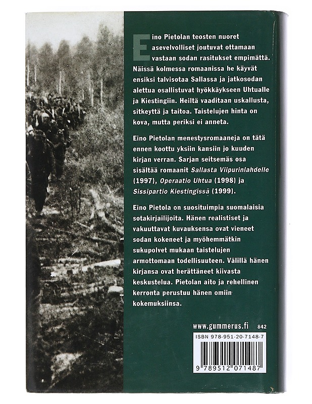 Uhtuan korpisoturit - Eino Pietola - Romaanit ja novellit - 10105525728 - 1