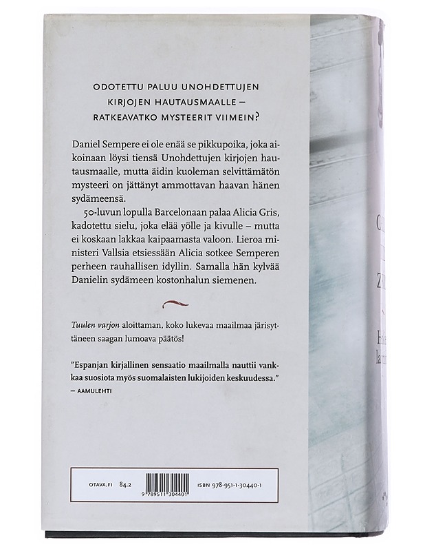 Henkien labyrintti - Ruiz Zafón, Carlos - Jännitys ja dekkarit - 10105525732 - 1