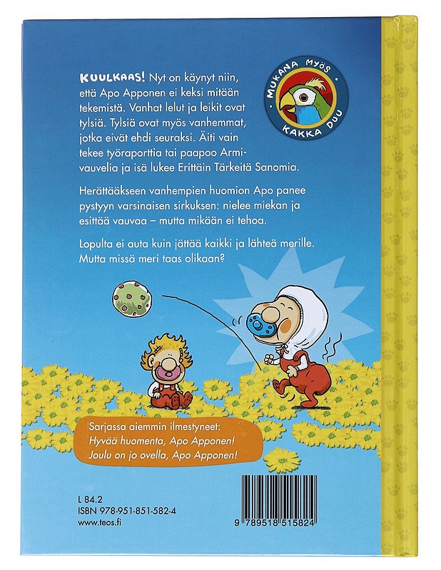 Ilo irti, Apo Apponen! - Känkänen, Juhani - Lastenkirjat - 10105525733 - 1