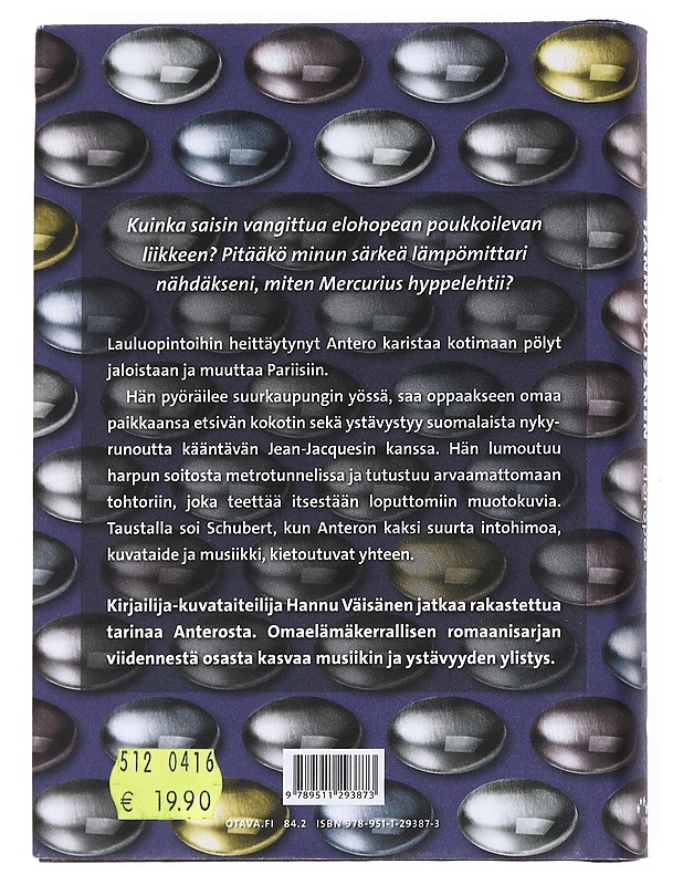 Elohopea : romaani - Hannu Väisänen - Romaanit ja novellit - 10105525751 - 1