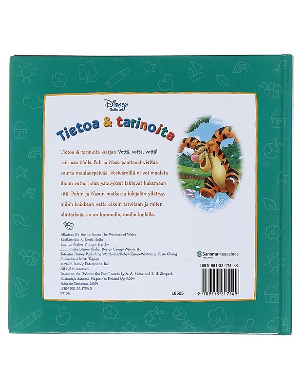 Vettä, vettä, vettä! - Hutta, K. Emily - Lastenkirjat - 10105525771 - 1