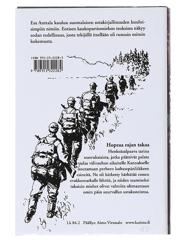 Hopeaa rajan takaa - Esa Anttala - Romaanit ja novellit - 10105525770 - 1