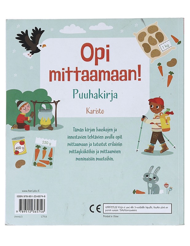 Opi mittaamaan! : puuhakirja - Bryan, Lara - Lastenkirjat - 10105525773 - 1