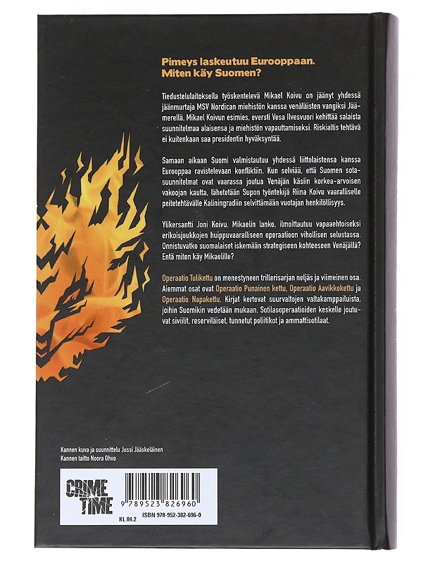 Operaatio Tulikettu - Helena Immonen - Jännitys ja dekkarit - 10105525774 - 1