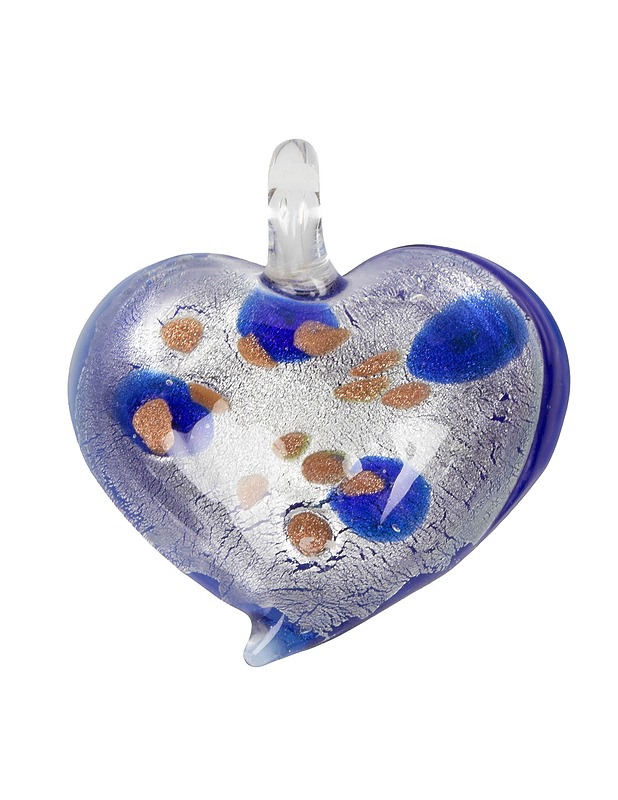 Lasisydänamuletti - Askartelu - 10105525780 - 0