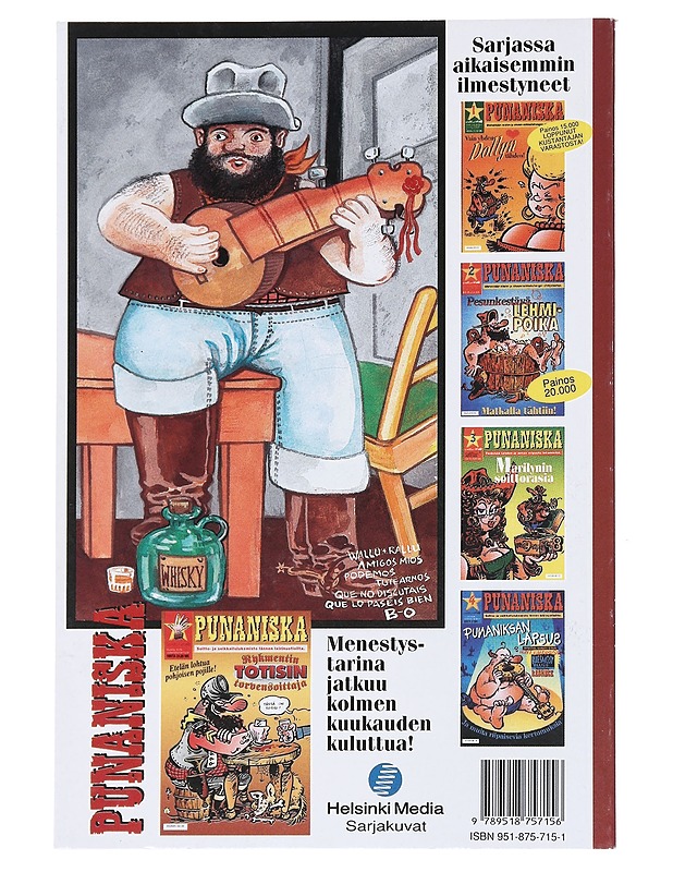 Punaniskan kauhea valinta - Wallu + Rallu - Sarjakuvat - 10105525786 - 1