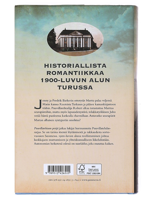 Puuvillatehtaan perijä - Ann-Christin Antell - Romaanit ja novellit - 10105525788 - 1