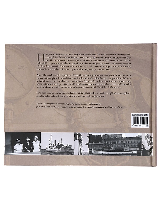 Höyrylaiva Ukkopekka - Johanna Pakola - Historiakirjat - 10105525791 - 1