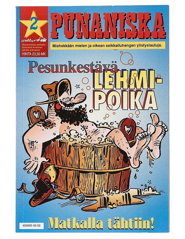 Pesunkestävä lehmipoika matkalla tähtiin! - Wallu + Rallu - Sarjakuvat - 10105525793 - 0