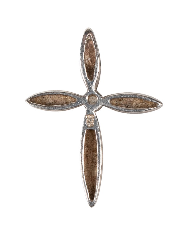 Hopeinen ristiamuletti - Askartelu - 10105525800 - 1