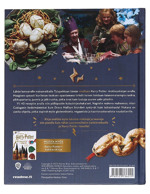 Velhomaailman Harry Potter kokkauskirja - Farrow, Joanna - Nuorten kirjat - 10105525804 - 1