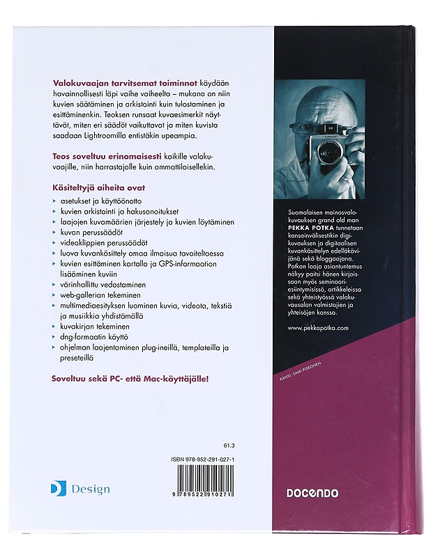 hotoshop Lightroom 5 valokuvaajille- Pekka Potka - Tietokirjat ja oppaat - 10105525826 - 1