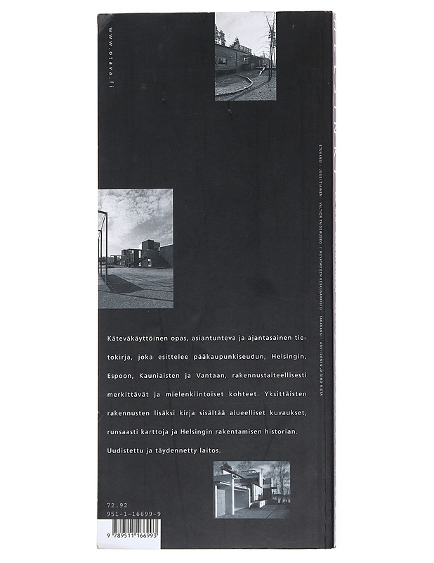 Helsinki, Espoo, Kauniainen, Vantaa : arkkitehtuuriopas - Arvi Ilonen - Tietokirjat ja oppaat - 10105525827 - 1