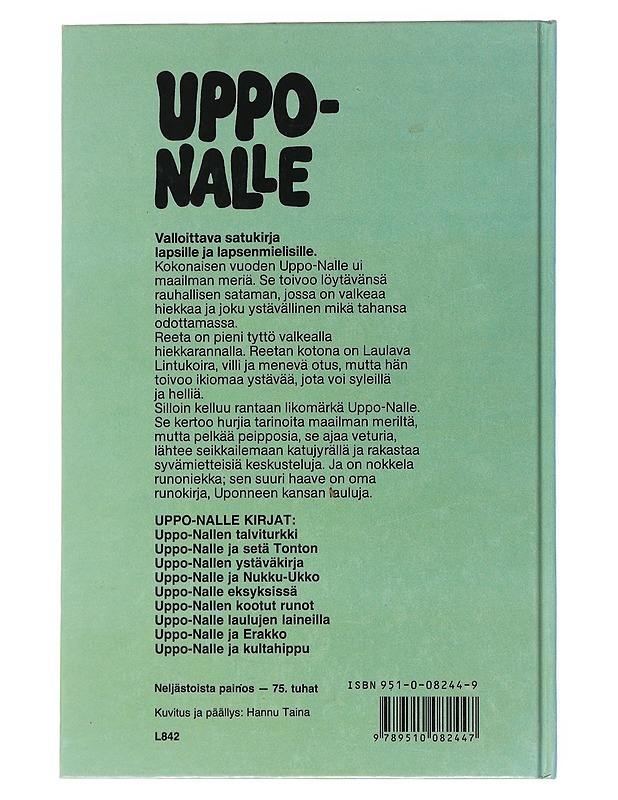 Uppo-Nalle - Karjalainen, Elina - Lastenkirjat - 10105525845 - 1