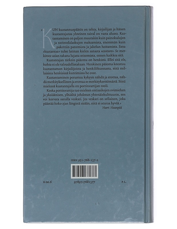 Kustannustoimittajan kirja - Makkonen, Teijo - Tietokirjat ja oppaat - 10105525849 - 1