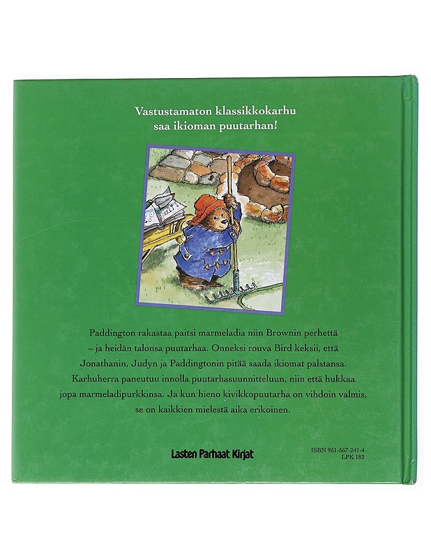 Paddington puutarhurina - Michael Bond - Lastenkirjat - 10105525898 - 1