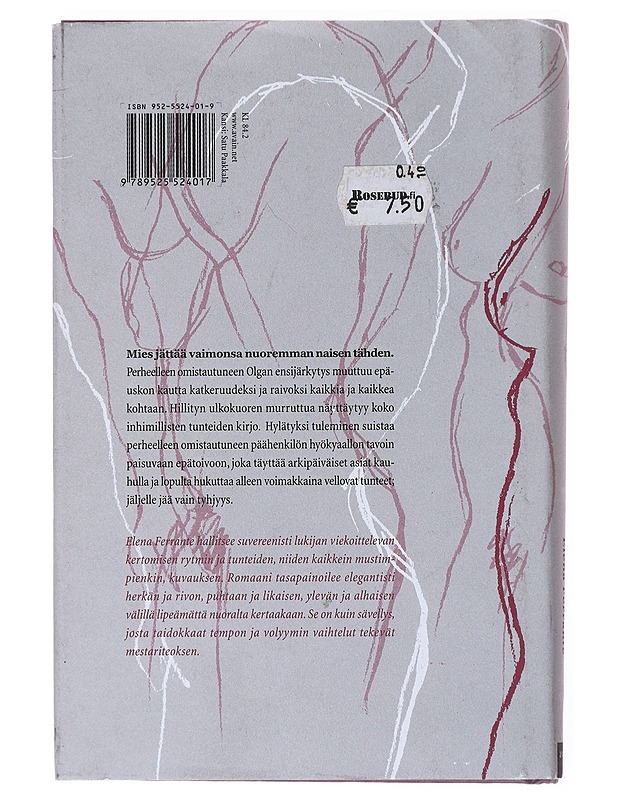 Hylkäämisen päivät - Ferrante, Elena - Romaanit ja novellit - 10105525901 - 1