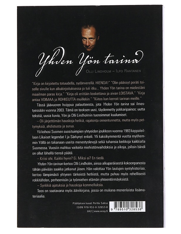 Yhden Yön tarina - Lindholm, Olli - Musiikki- ja elokuvakirjat - 10105525902 - 1
