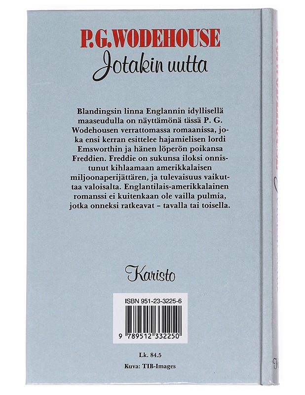 Jotakin uutta - Wodehouse, P. G. - Romaanit ja novellit - 10105525906 - 1