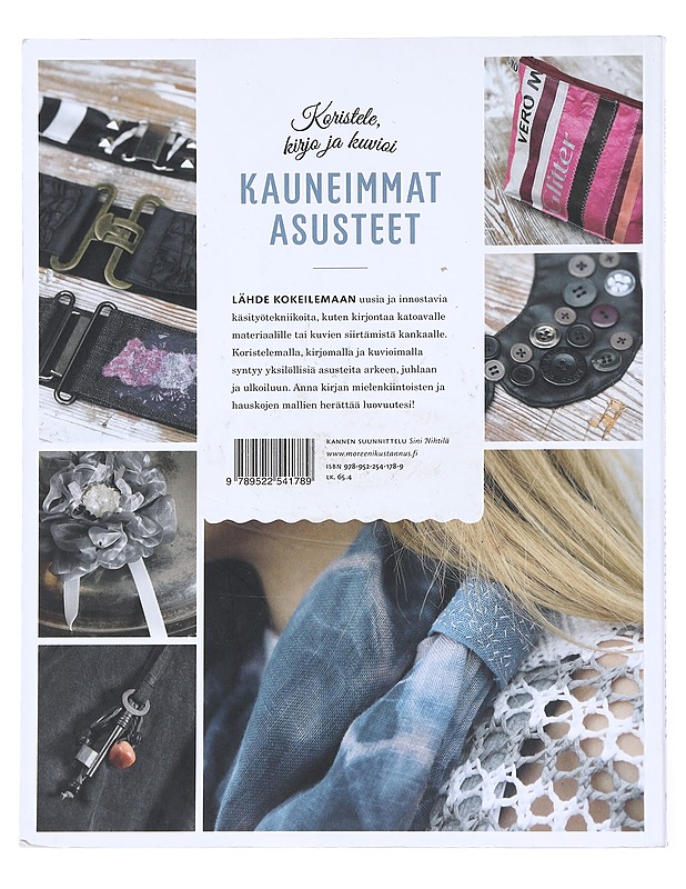 Koristele, kirjo ja kuvioi kauneimmat asusteet - Brandstaka, Maria - Käsityökirjat - 10105525911 - 1