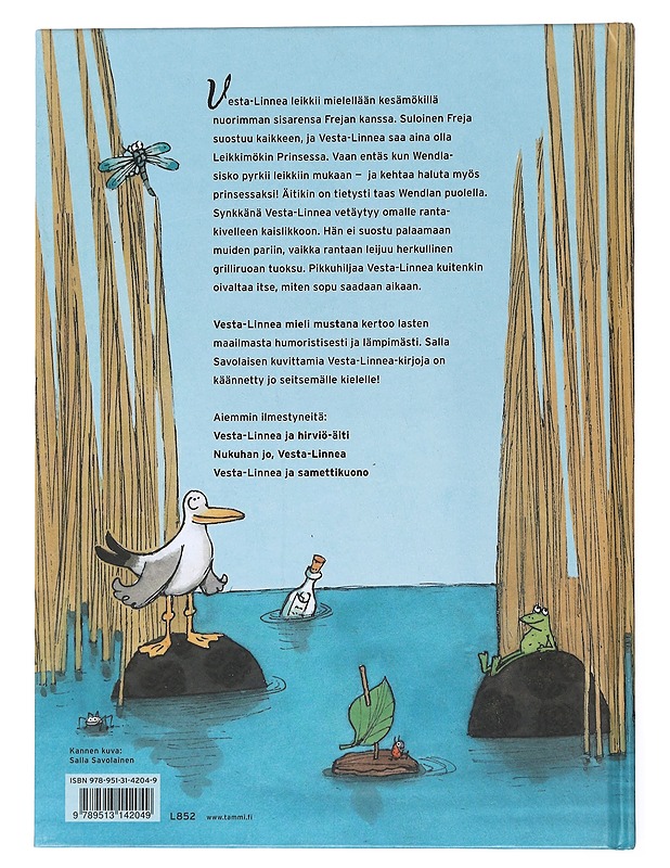 Vesta-Linnea mieli mustana - Appelgren, Tove - Lastenkirjat - 10105525916 - 1