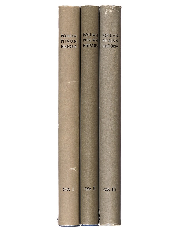 Pohjan pitäjän historia, osat 1-3 -   - Tietokirjat - 10105525945 - 1