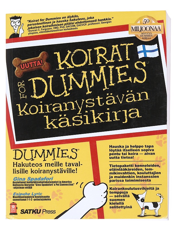 Koirat for dummies käsikirja - Spadafori, Gina - Tietokirjat ja oppaat - 10105525972 - 0