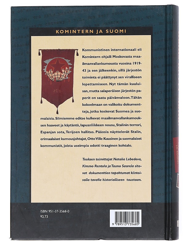 "Kallis toveri Stalin!" - Natalia Lebedeva - Historiakirjat - 10105525980 - 1