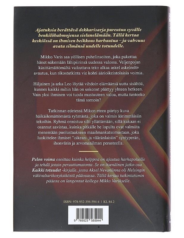 Pelon voima - Johanna Tuomola - Jännitys ja dekkarit - 10105525999 - 1