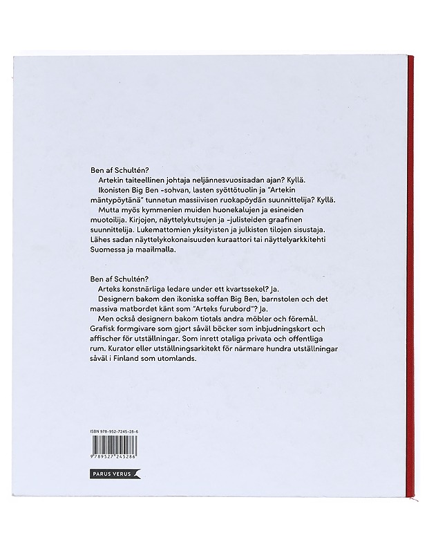 Ben af Schultén - Historiakirjat - 10105526023 - 1