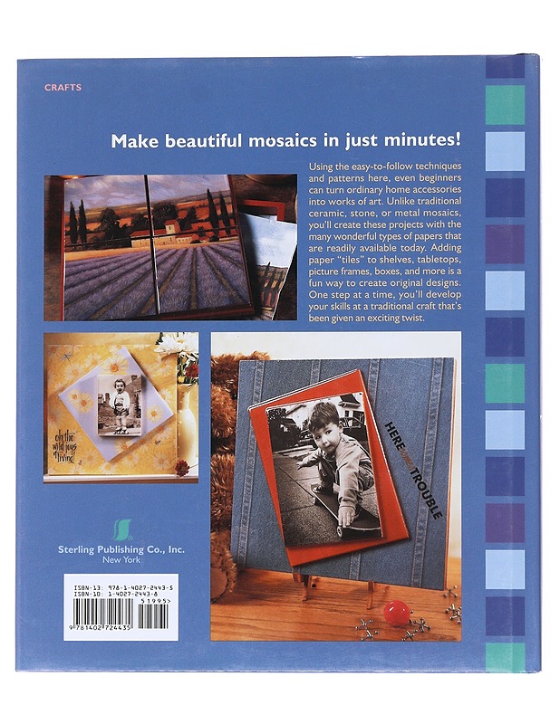 Paper mosaics in an afternoon - Marie Browning - Tietokirjat ja oppaat - 10105526043 - 1